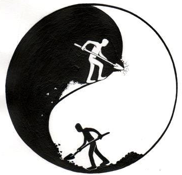 Yin e Yang al lavoro