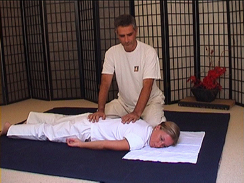 Valter Vico - trattamento Shiatsu della schiena