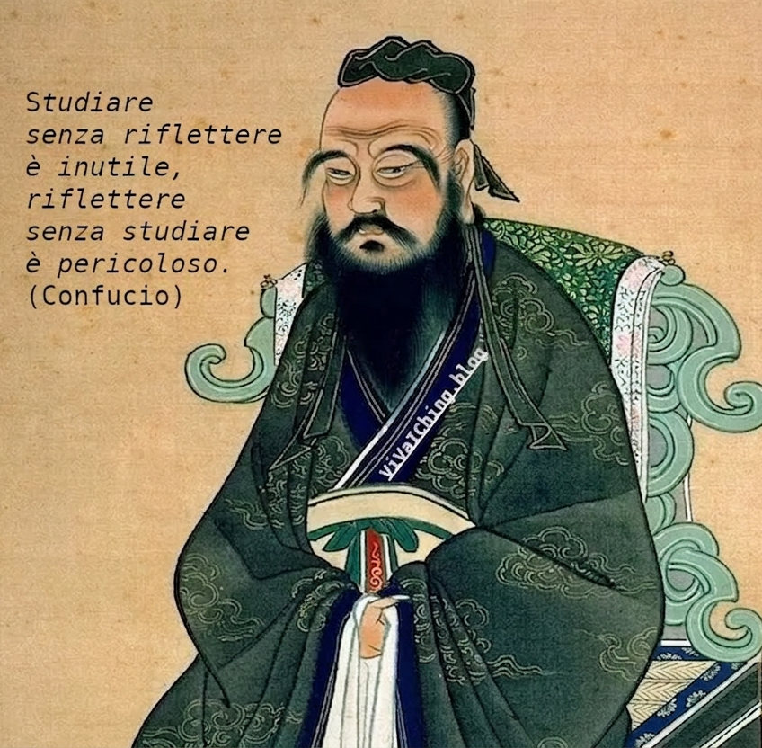 Confucio - studiare senza riflettere